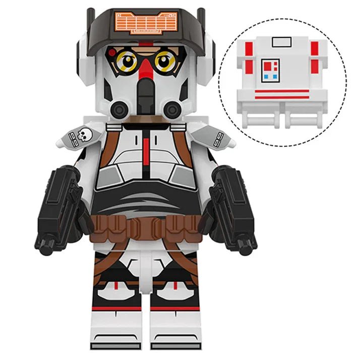 Star Wars Lego Custom Minifigure - Tech The Bad Batch