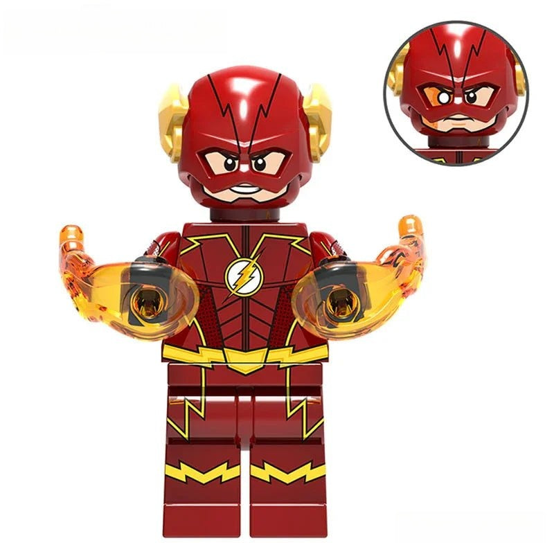 DC Lego Custom Minifigure - The Flash - TV Show Version