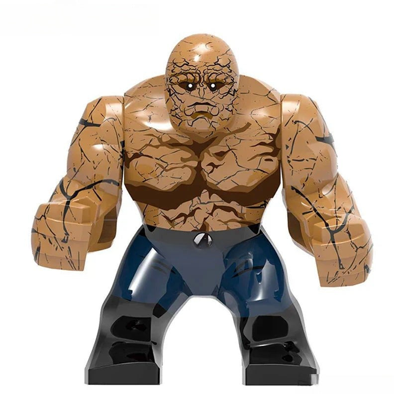 Marvel Lego Custom Minifigure - Fantastic Four Ben Grimm Thing (Big Figure)