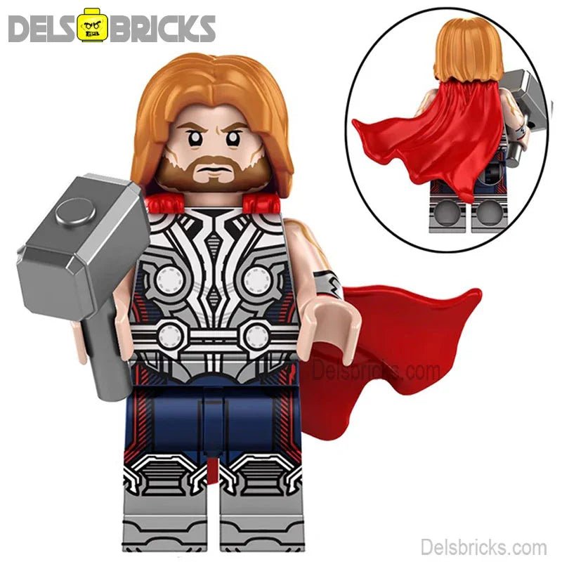 Marvel Lego Custom Minifigure - Thor 3