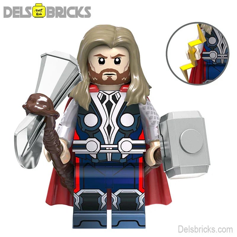 Marvel Lego Custom Minifigure - Thor 1