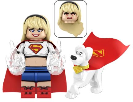 DC Lego Custom Minifigure - Supergirl 5