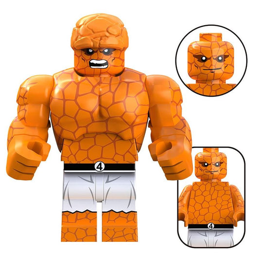 Marvel Lego Custom Minifigure - Thing (Brawler)