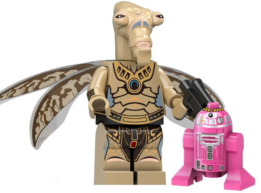 Star Wars Lego Custom Minifigure - Geonosia Warrior