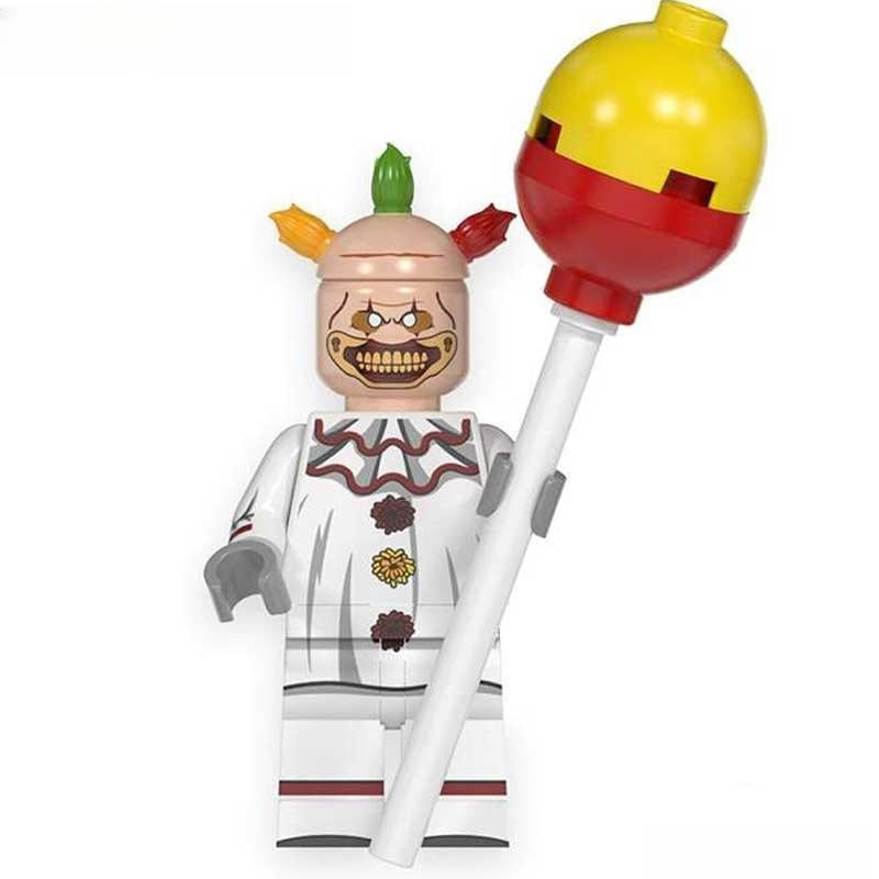 TV Lego Custom Minifigure - Twisty the Clown American Horror Story