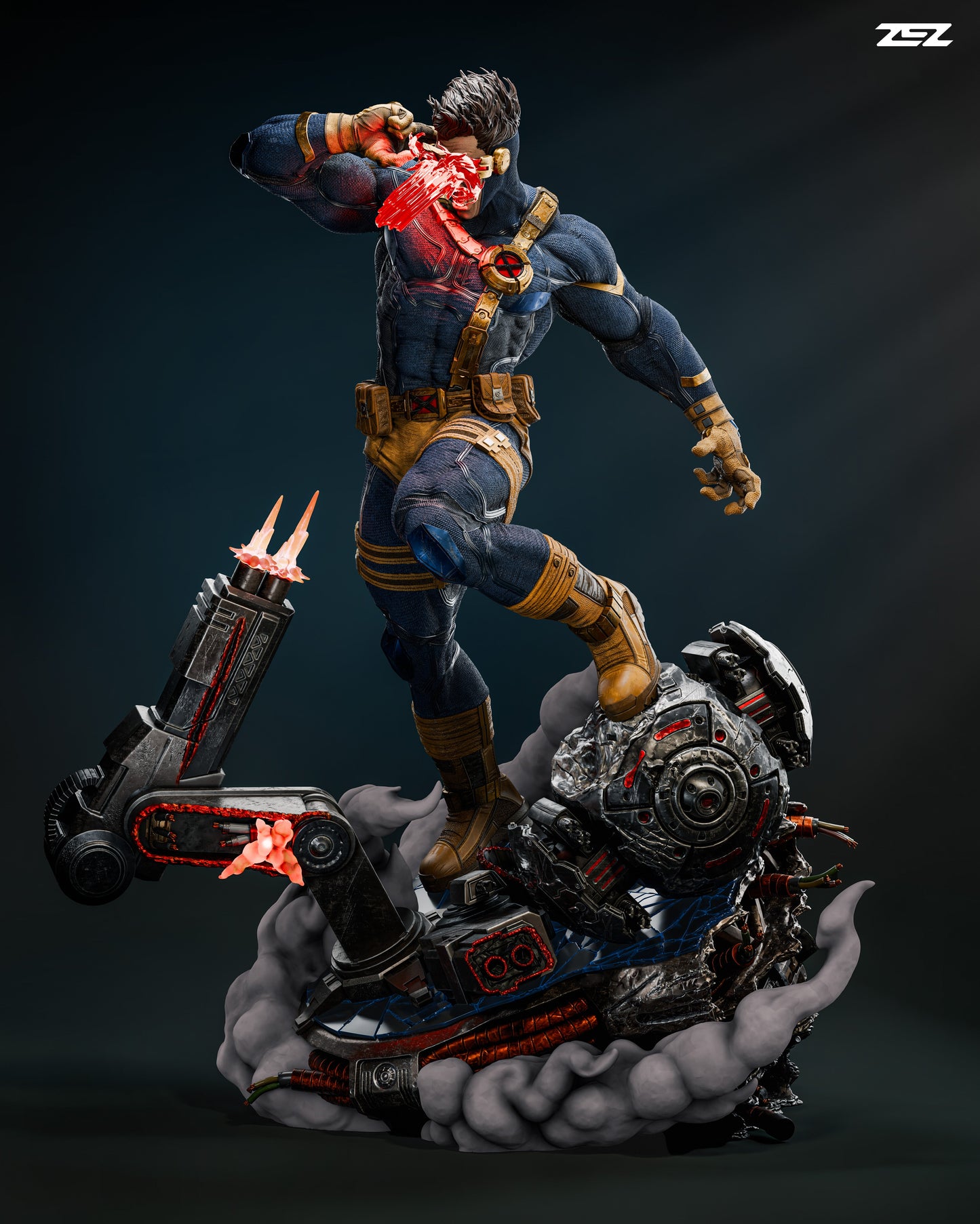 Marvel Comics Statue - Cyclops (1:6 Scale & Bust)