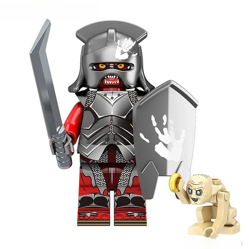 Movies Lego Custom Minifigure - Uruk-hai Lord of The Rings 4