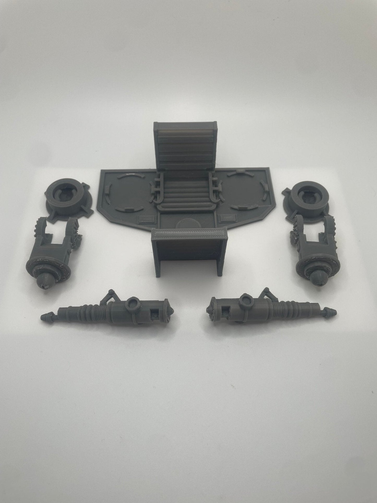 Star Wars Rebel Transport Cannons Mount & Base Repro Part 1982 Vintage Kenner