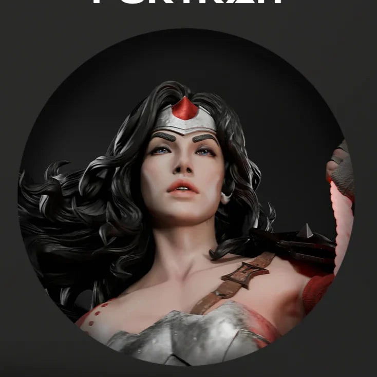 DC Comics Statue - Absolute Wonder Woman (1:6 Scale & Bust)