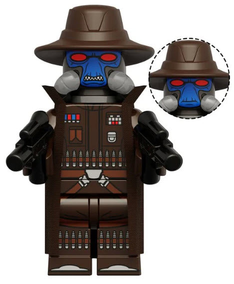 Star Wars Lego Custom Minifigure - Cad Bane
