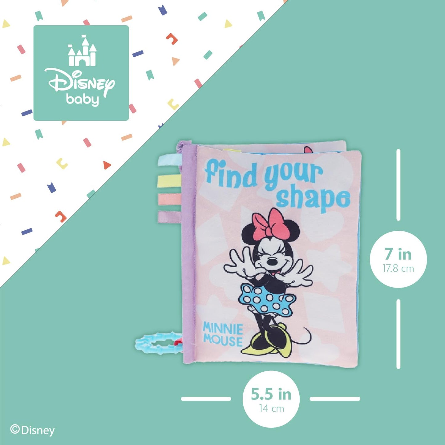 Disney Deluxe Soft Book - Minnie Mouse Find Your Shape