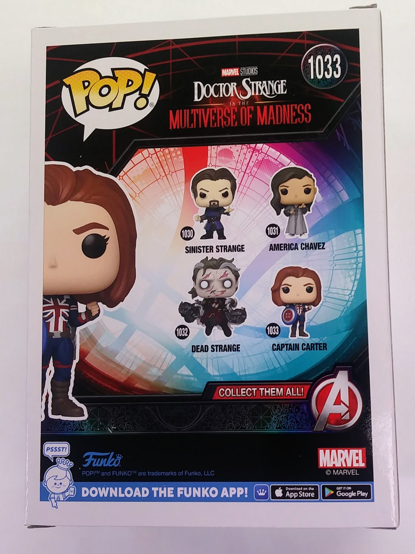 Marvel Funko Pop - Captain Carter (Multiverse of Madness)