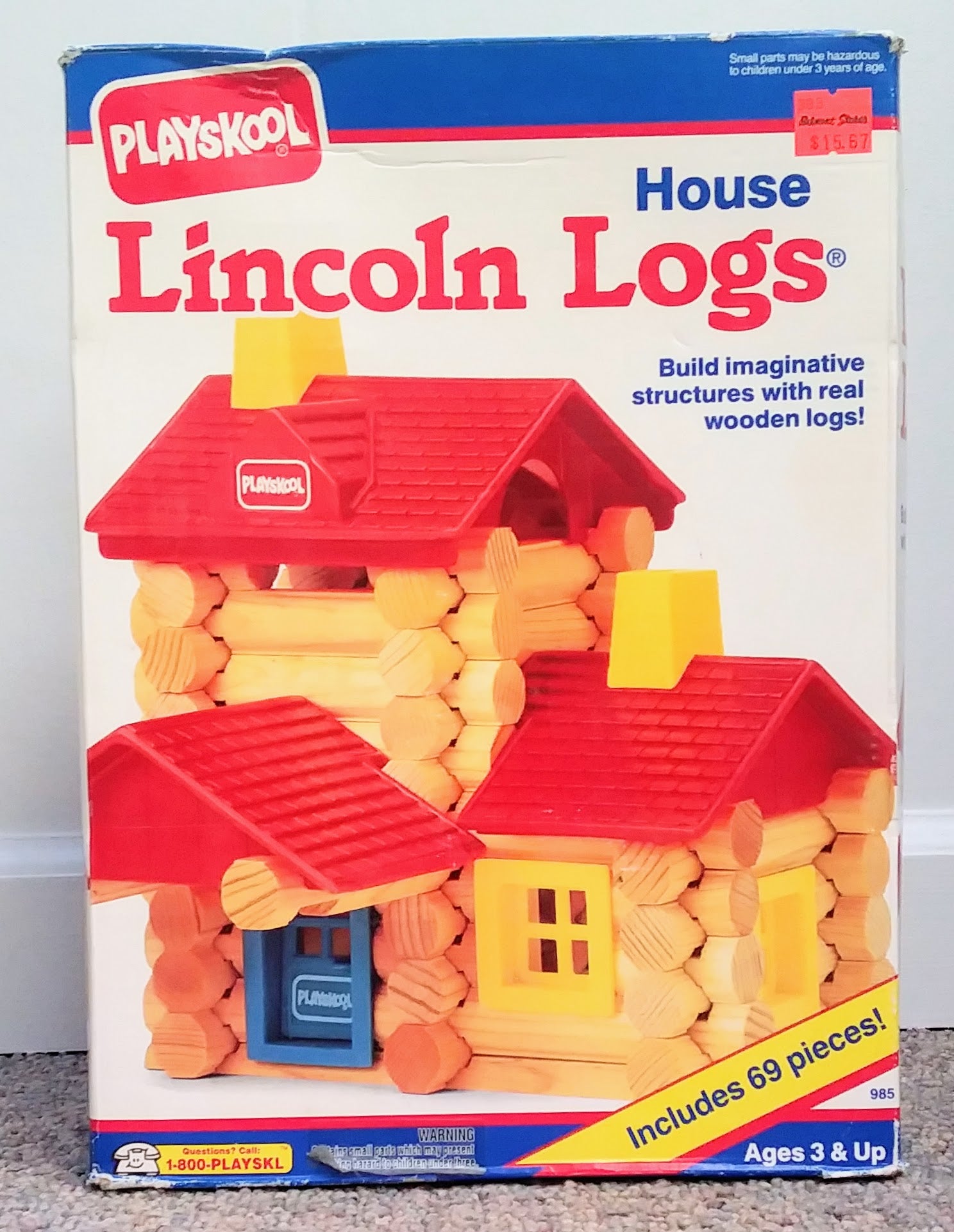 Vintage Lincoln Logs store 1979 1989 Playskool