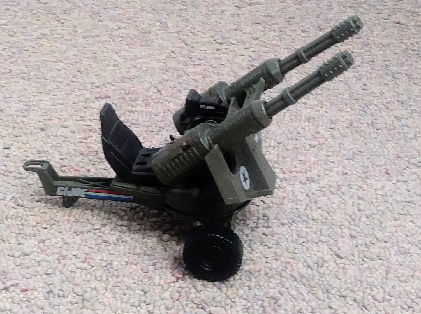 G.I. Joe Battlefield Accessory - Whirlwind (Twin Battle Gun)