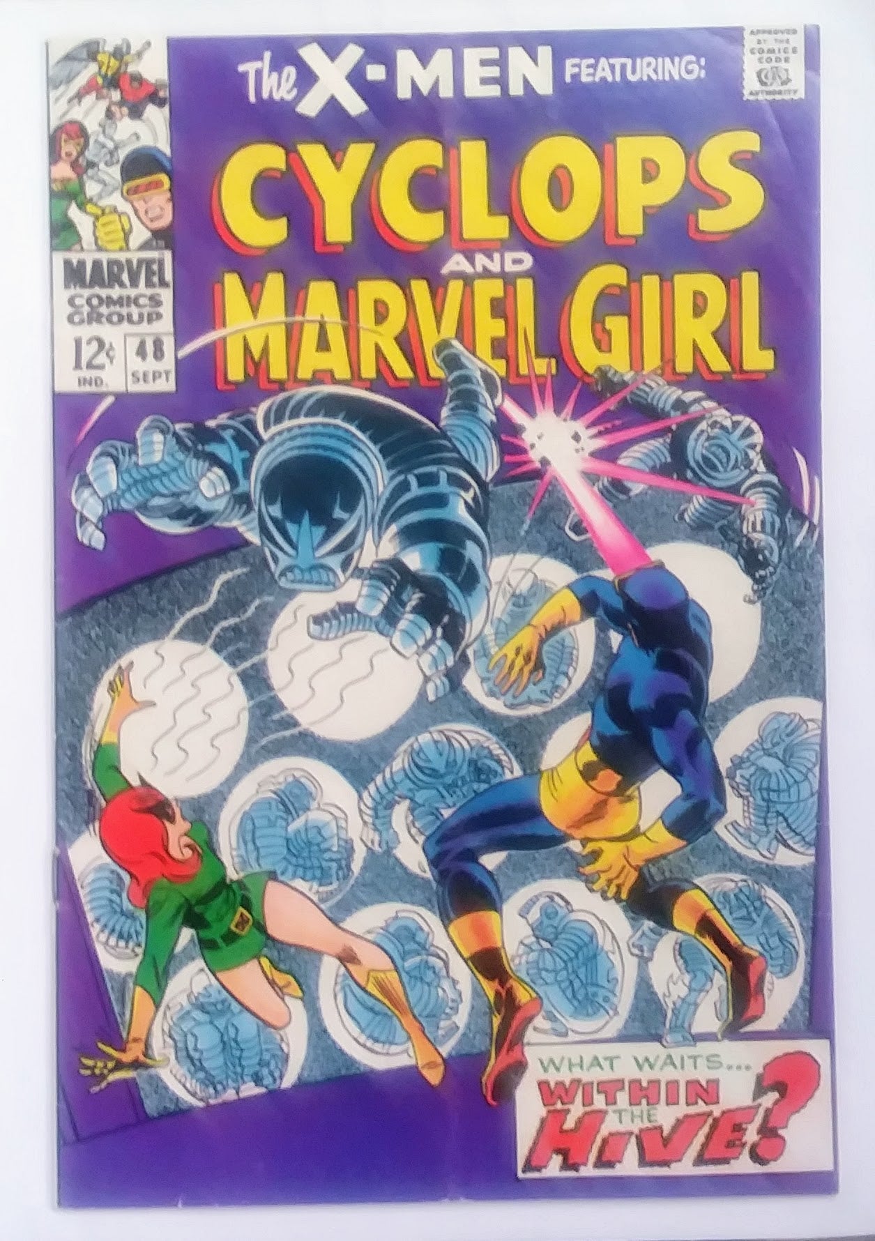 X-Men #048, Marvel Comics (September 1968, VG)