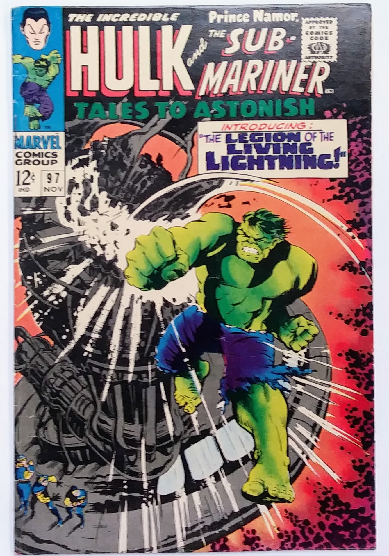 Tales to Astonish #097, Marvel Comics (November 1967, FN-)