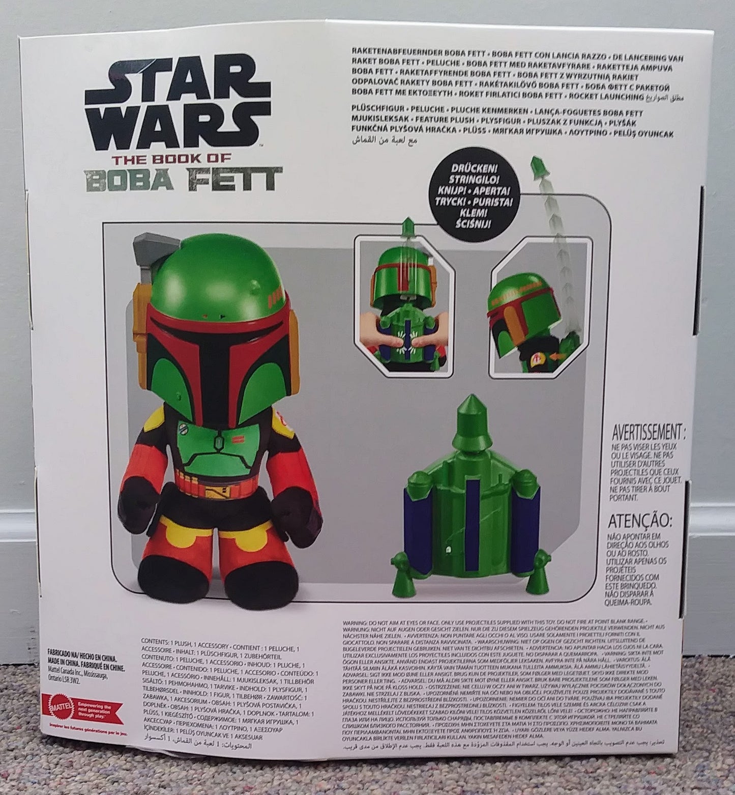 Star Wars Plush - Boba Fett