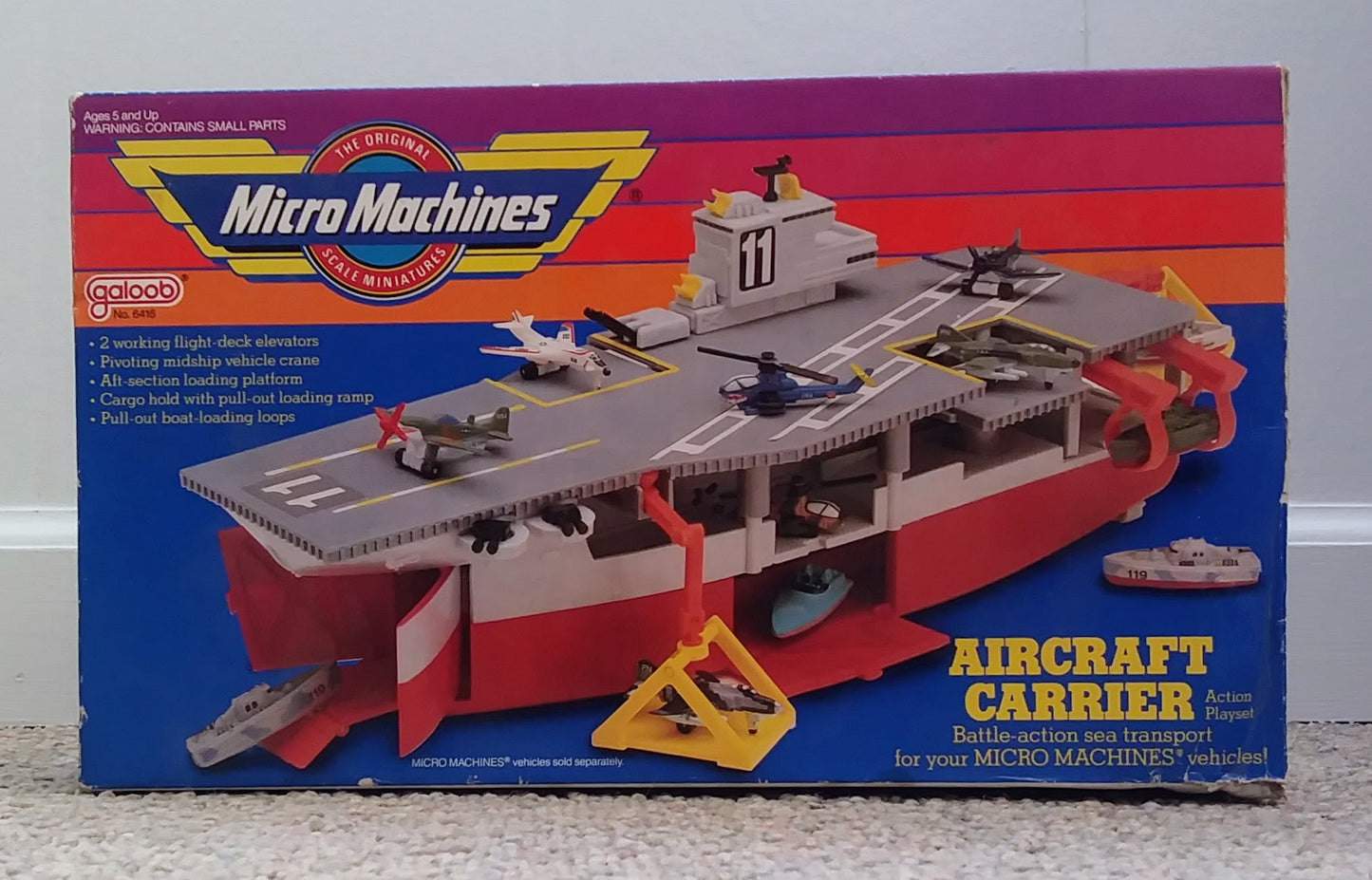 Micro Machines Action Playset - Aircraft Carrier
