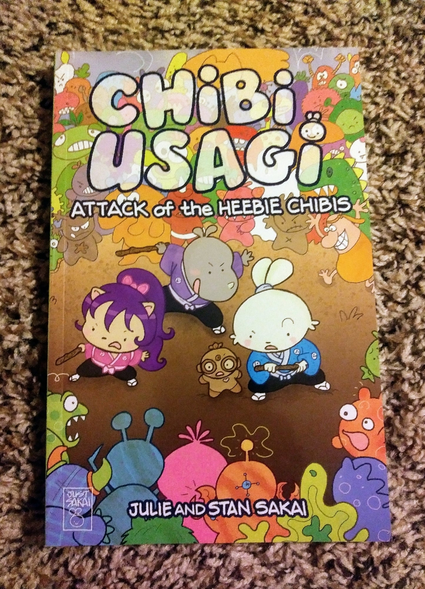 Chibi Usagi SC Graphic Novel: Attack of the Heebie Chibis