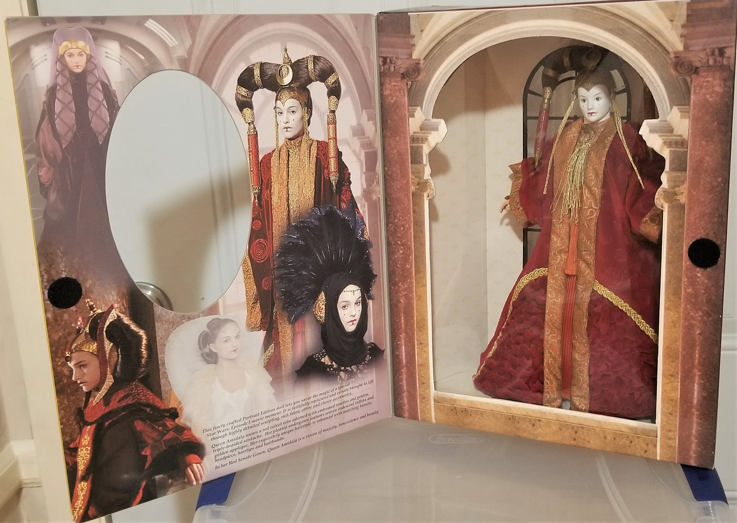 Star Wars Episode I Doll - Queen Amidala (Red Senate Gown)
