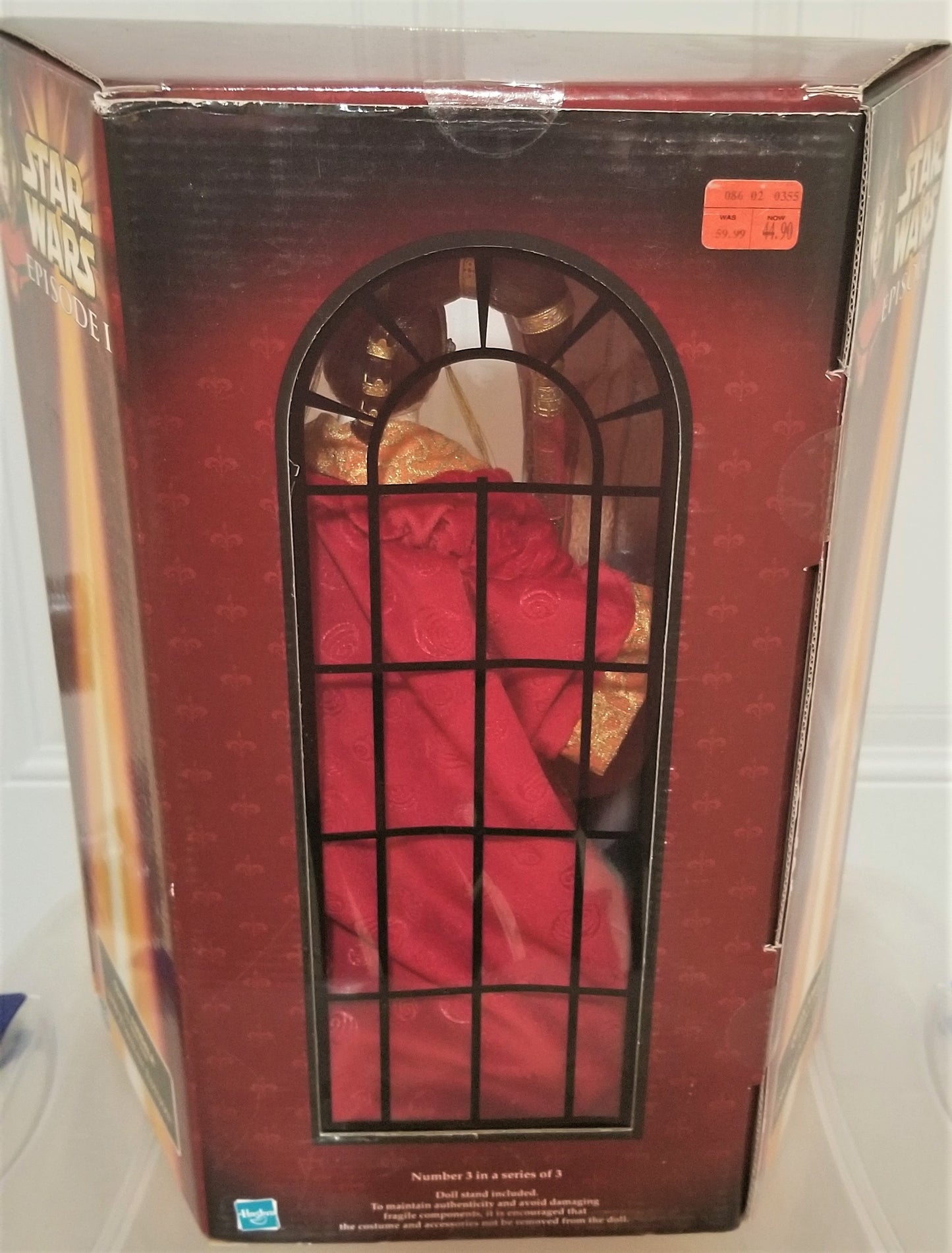 Star Wars Episode I Doll - Queen Amidala (Red Senate Gown)