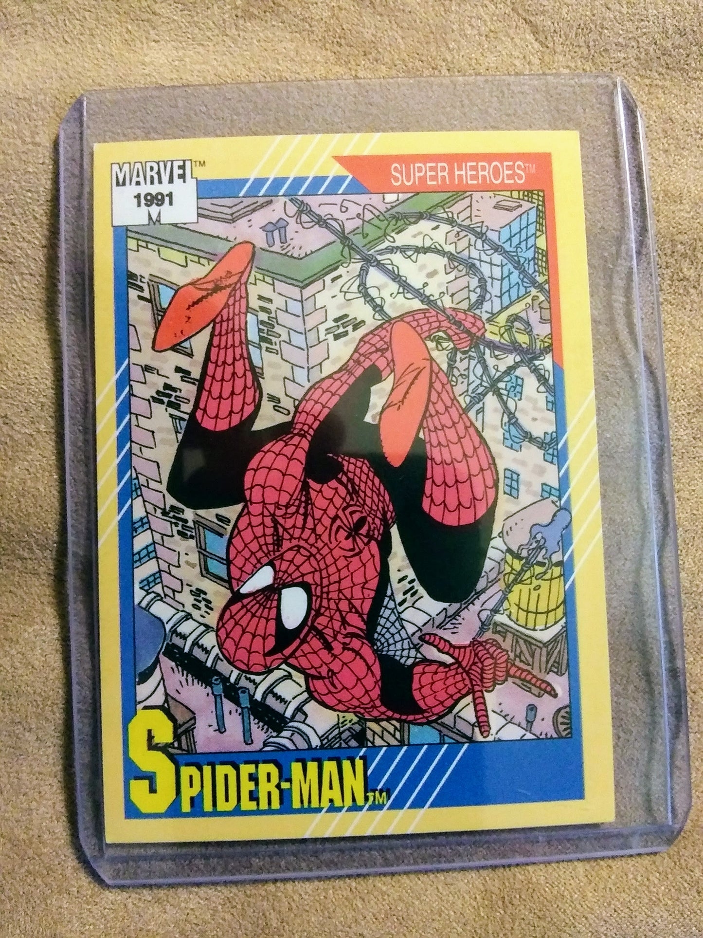 Marvel Universe Card - 1991 #001 Spider-Man