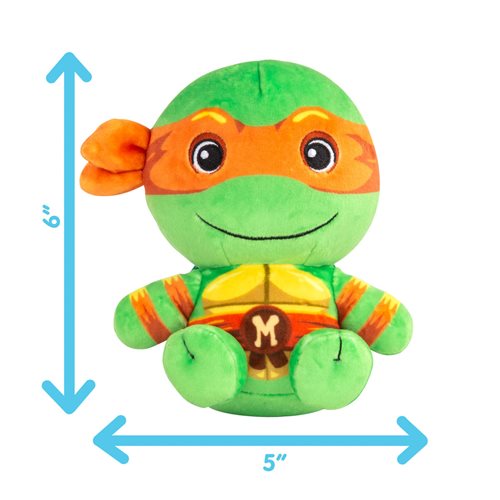TMNT Club Mocchi Mocchi 6-Inch Plush - Michelangelo Junior