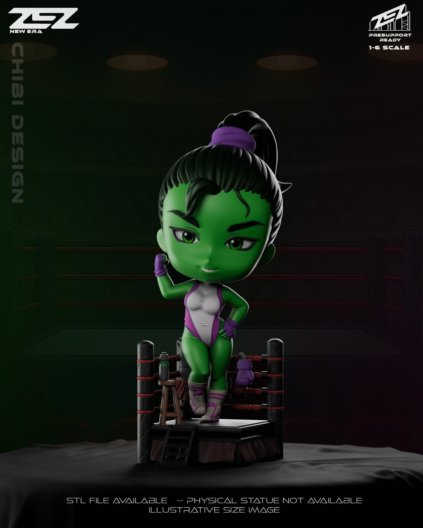 Marvel Figurine - Chibi She-Hulk