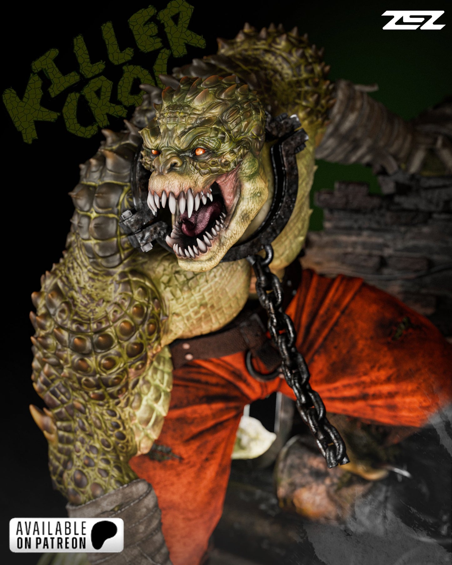 DC Comics Statue - Killer Croc (1:6 Scale & Bust)