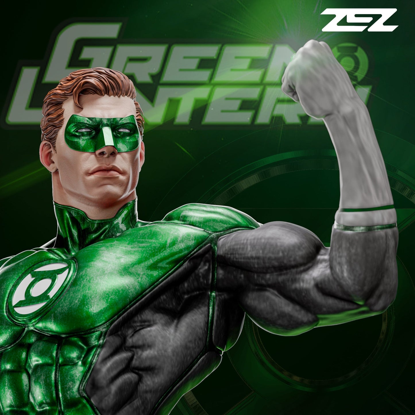 DC Comics Statue - Green Lantern (1:6 Scale & Bust)