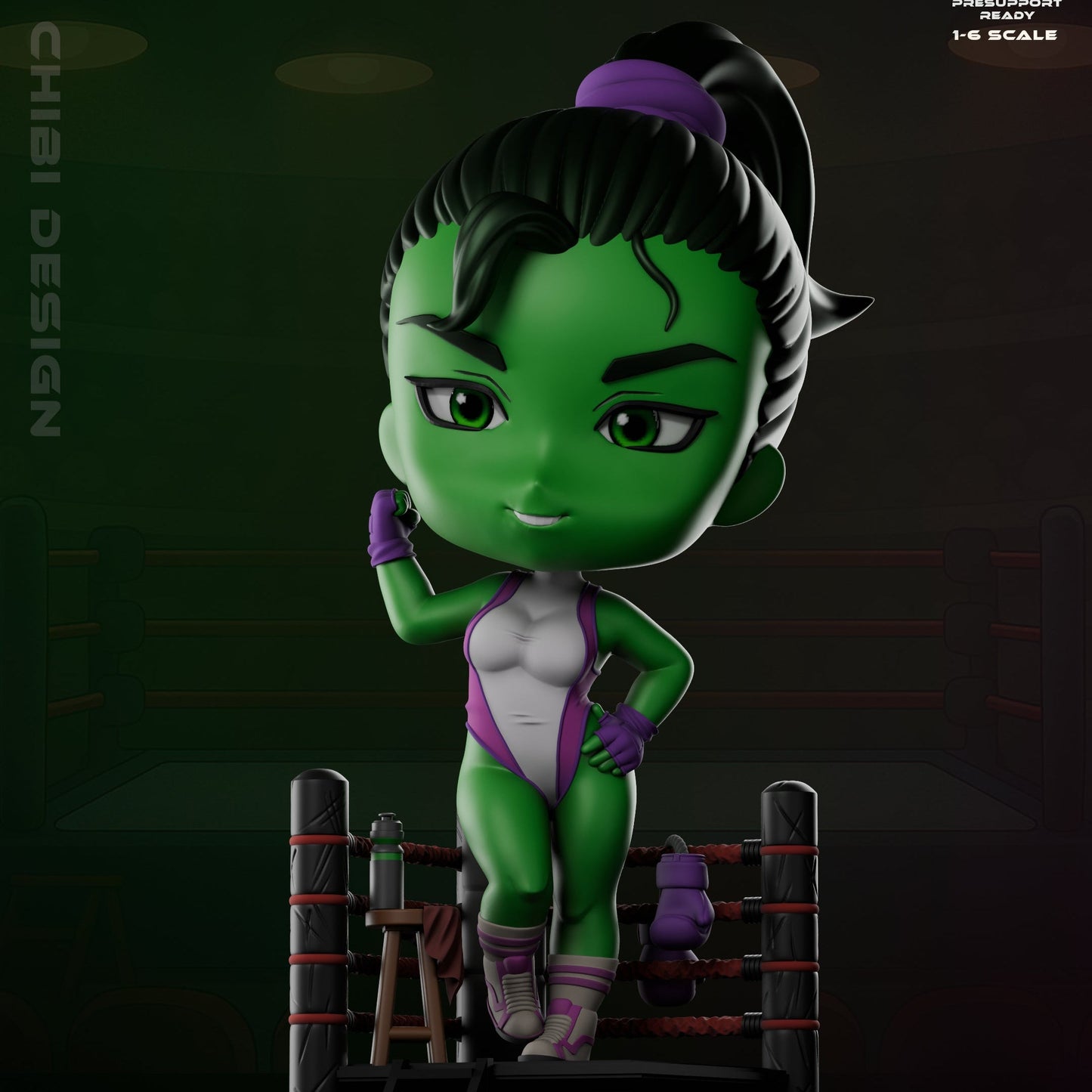 Marvel Figurine - Chibi She-Hulk
