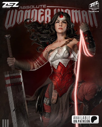 DC Comics Statue - Absolute Wonder Woman (1:6 Scale & Bust)