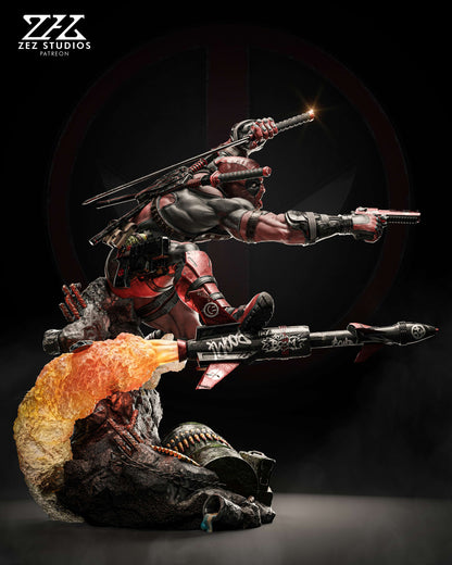 Marvel Comics Statue - Deadpool (1:4 Scale & Bust)