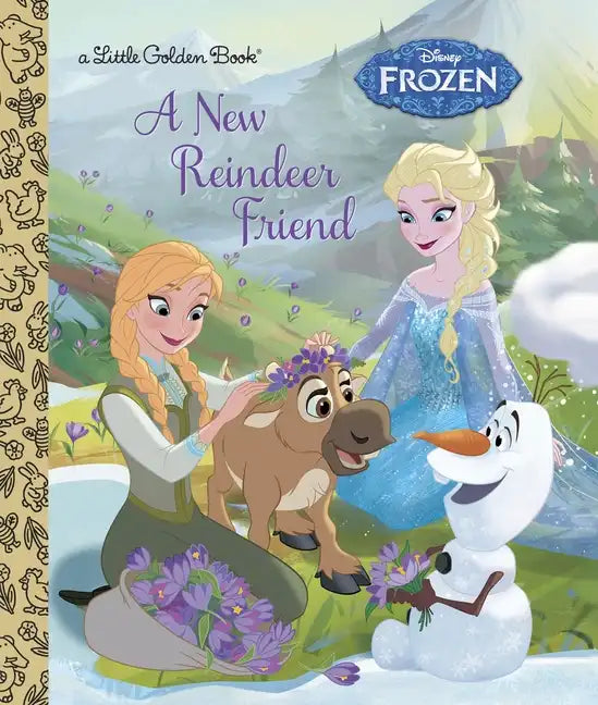 Disney Little Golden Book - A New Reindeer Friend (Frozen)