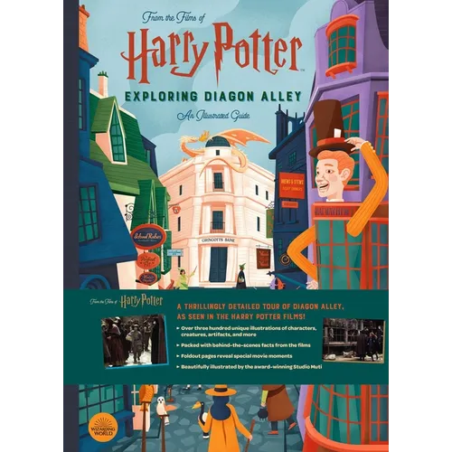 Harry Potter HC Book - Exploring Diagon Alley