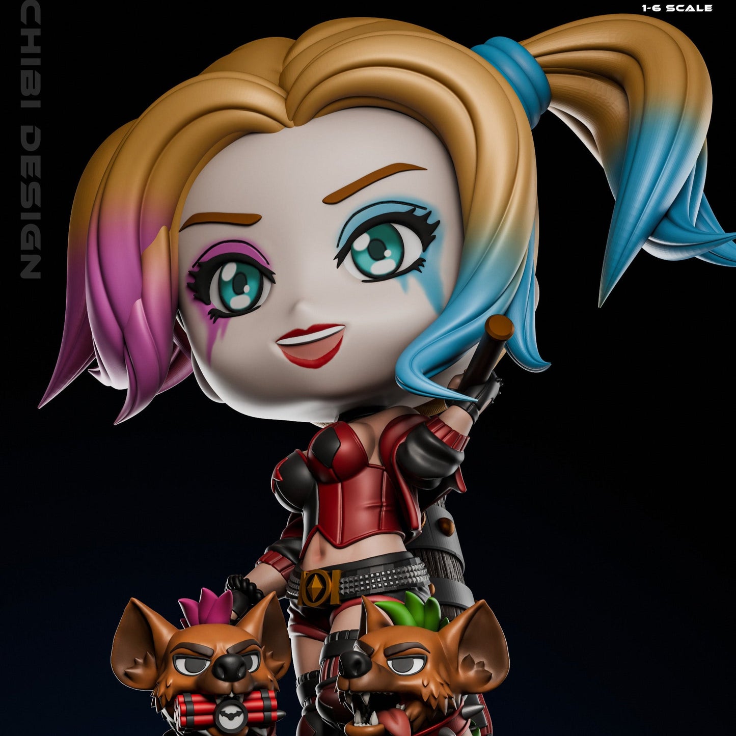 DC Figurine - Chibi Harley Quinn