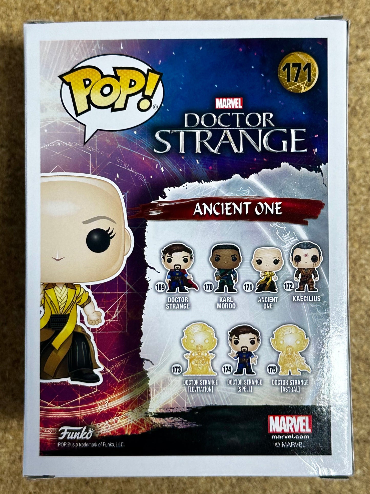 Marvel Funko Pop! - The Ancient One #171 Doctor Strange 2016 Vaulted