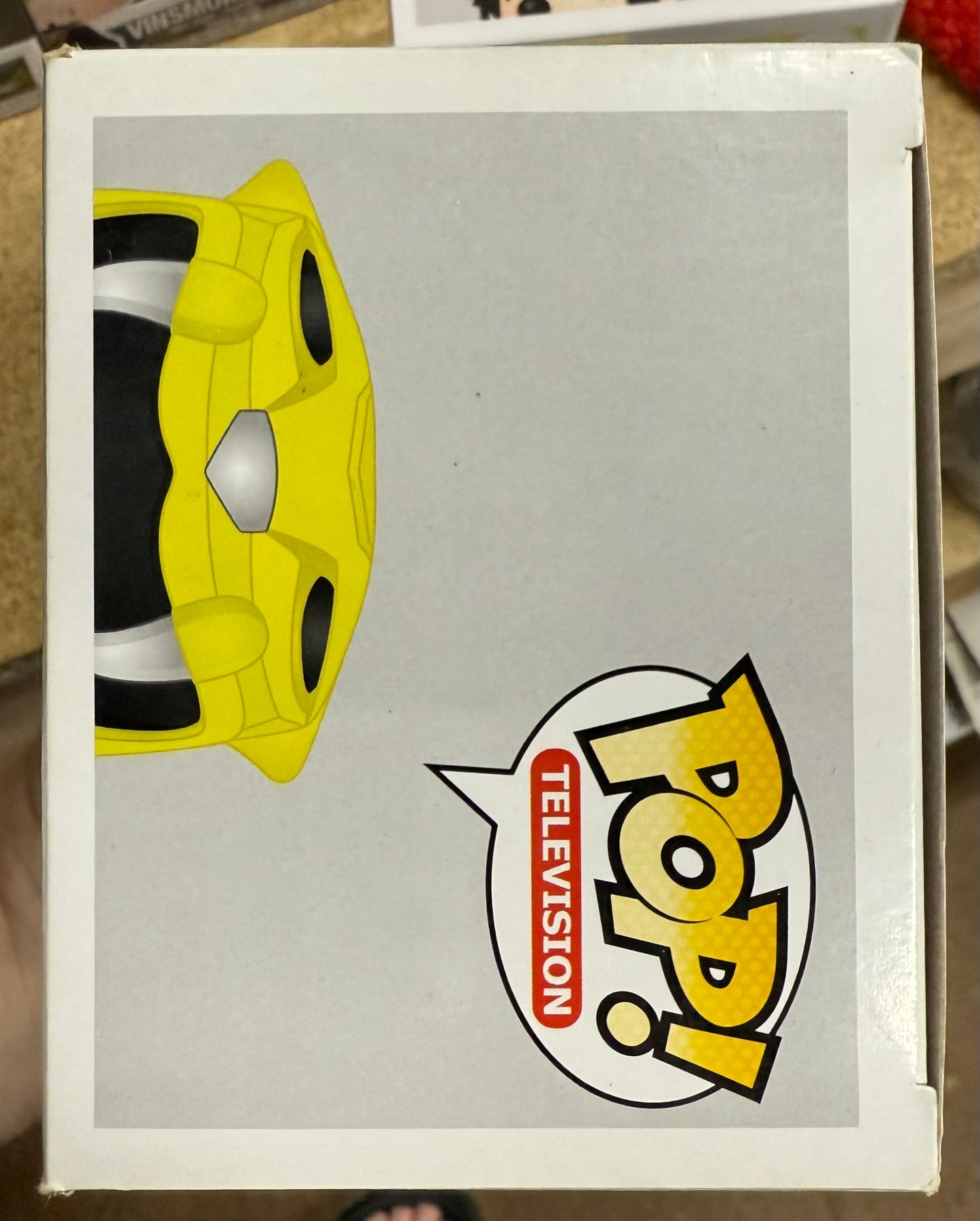 TV Funko Pop! - Yellow Power Ranger #362 Saber Tooth Tiger 2016 Vaulted