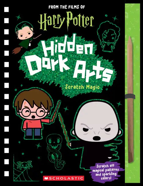 Harry Potter HC Book - Hidden Dark Arts: Scratch Magic