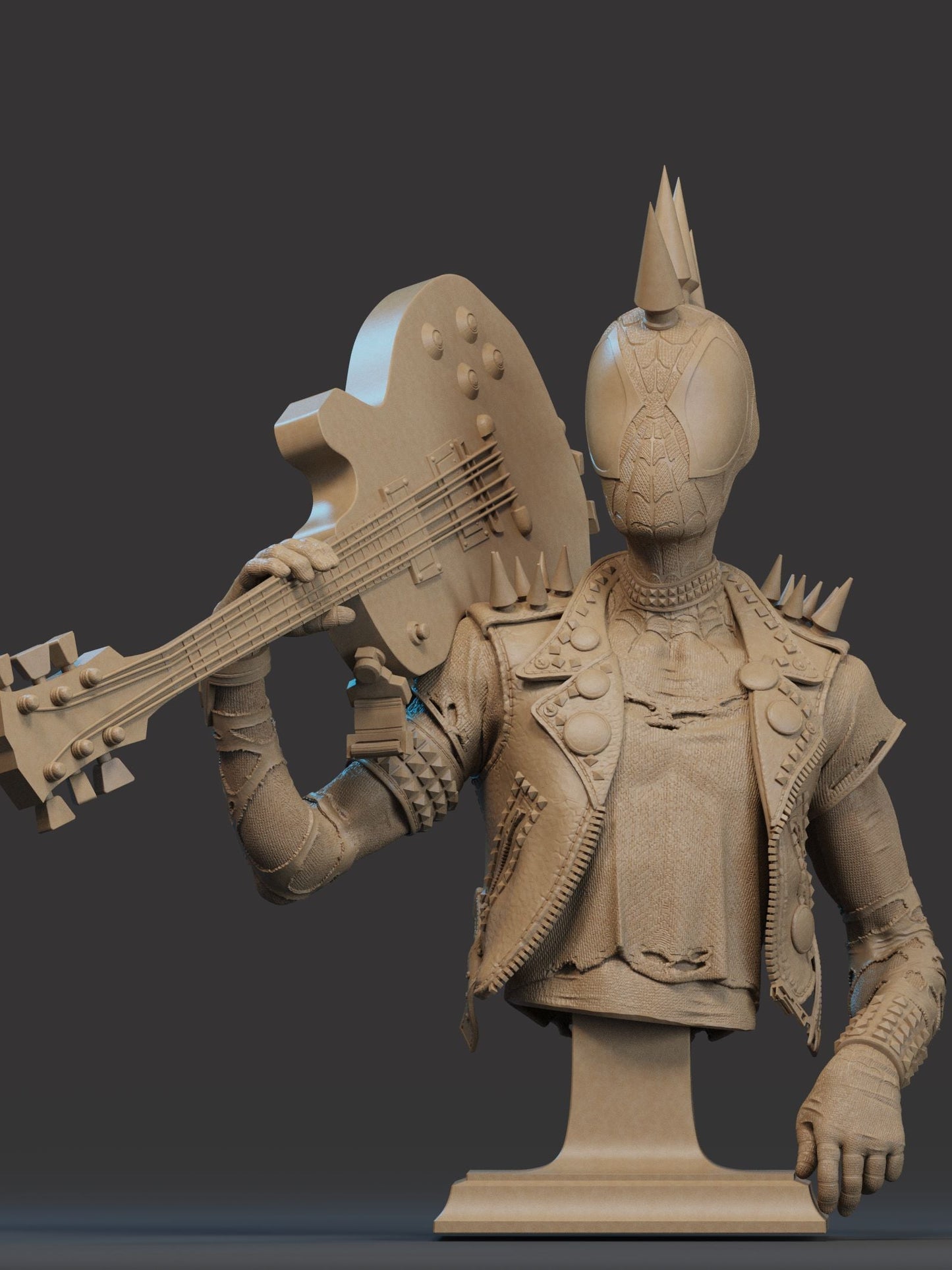 Marvel Comics Statue - Spider Punk (1:6 & 1:9 Scale & Bust)