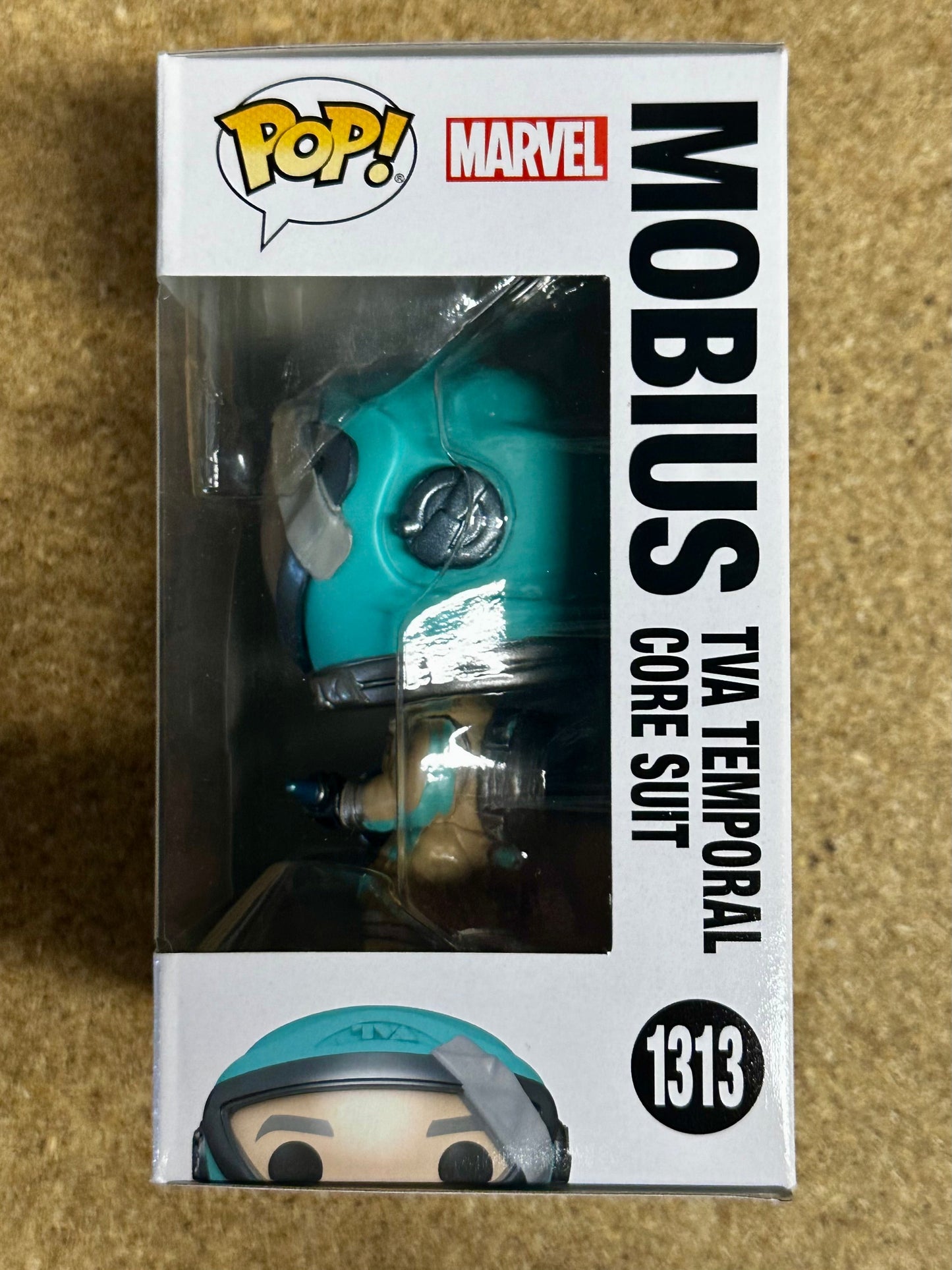 Marvel Funko Pop! - Mobius (TVA Temporal Core Suit) #1313 Disney + Loki S2 2023