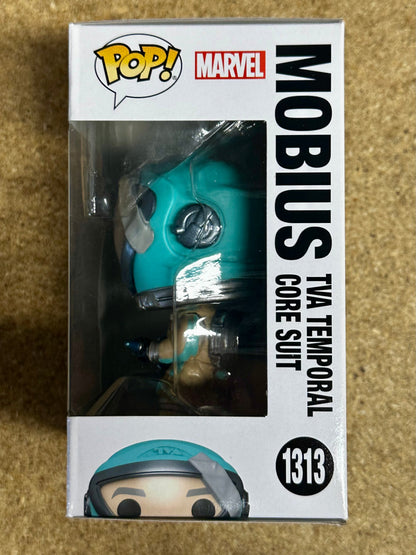 Marvel Funko Pop! - Mobius (TVA Temporal Core Suit) #1313 Disney + Loki S2 2023