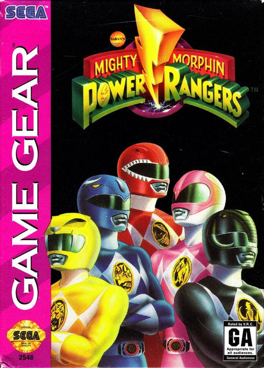 Power Rangers Video Game - Mighty Morphin Power Rangers (Sega Game Gear)