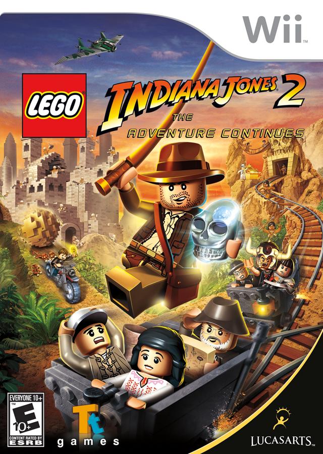 Indiana Jones Video Game - LEGO Indiana Jones 2: The Adventure Continues (Wii)