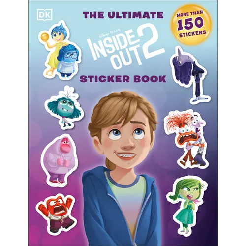 Disney Paperback Book - Inside Out 2 Ultimate Sticker Book (Disney/Pixar)
