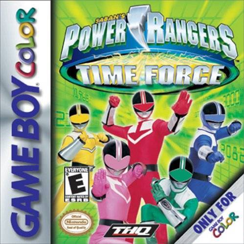 Power Rangers Video Game - Power Rangers Time Force (Gameboy Color)