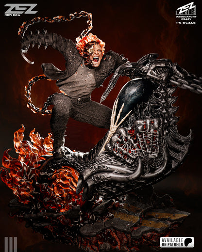 Marvel Comics Statue - Ghost Rider (1:6 Scale & Bust)