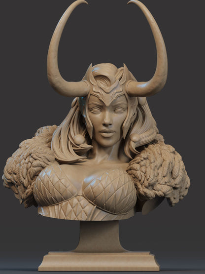 Marvel Comics Statue - Lady Loki (1:6, 1:9 Scale & Bust)