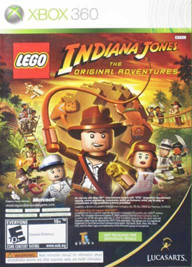Indiana Jones Video Game - LEGO Indiana Jones and Kung Fu Panda Combo (Xbox 360)