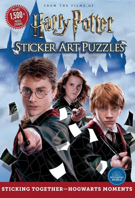 Harry Potter Paperback Book - Sticker Art Puzzles